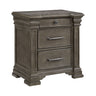 Kings Court 3-Drawer Nightstand (Sliding Top)