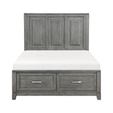 Garretson Full Platform Bed with Footboard Storage image