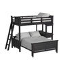 Hampton Kids Over Loft with Ladder and Desk with Speaker