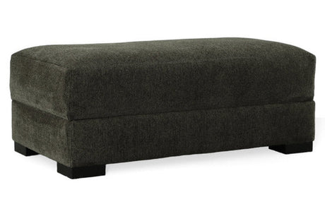 54047 Rectangular Storage Ottoman - Champ Slate