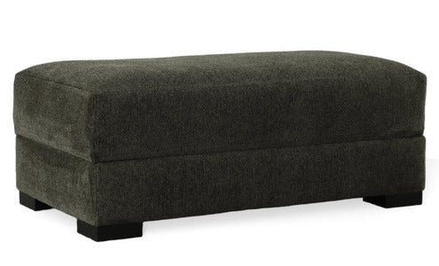 54047 Rectangular Storage Ottoman - Champ Slate