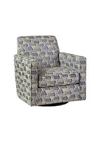 544-S-1872-26 Swivel Chair Steinway Sky Blue