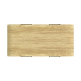 Ridgemont 3PC Occasional Table Set in Natural-Coffee Table & Two End Table
