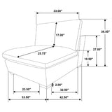 Lakeview Armless Chair