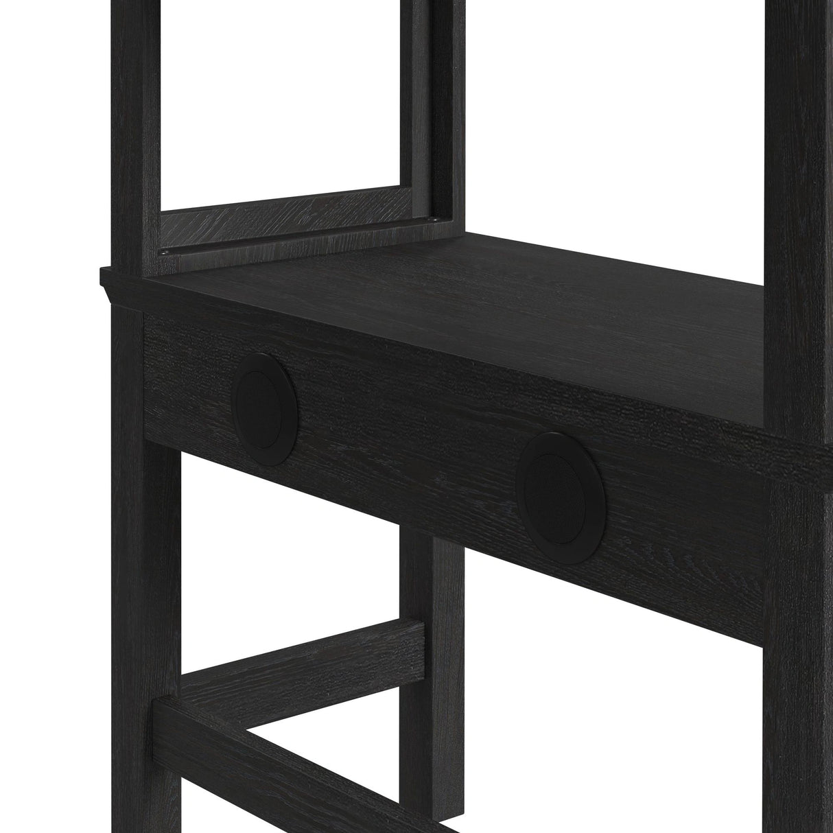 Hampton Kids Loft with Staircase and Desk with Speaker