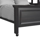 Hampton Kids Over Loft with Ladder and Desk with Speaker Bedroom Set
