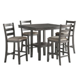 5659-36 - 5-Piece Pack Counter Height Set