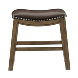 5682BRW-18 - 18 Dining Stool, Brown