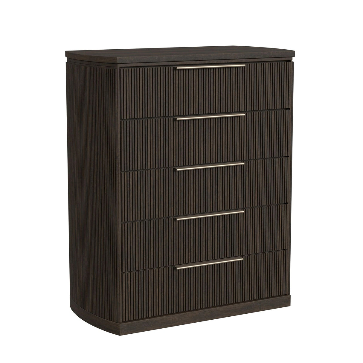 Sylvie Wall Bed Bedroom Set in Dark Brown