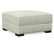 57535 Sq. Storage Ottoman - Polar Fossil