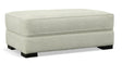 57543 Rectangle Cocktail Ottoman - Polar Fossil