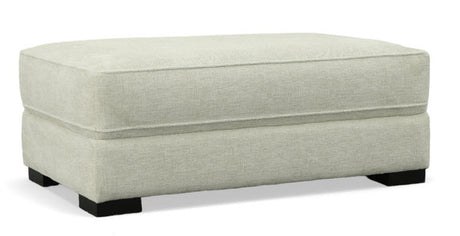 57543 Rectangle Cocktail Ottoman - Polar Fossil