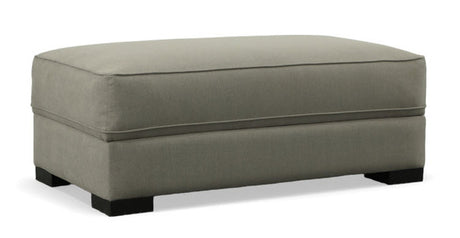 57547 Rectangular Storage Ottoman - Polar Fossil