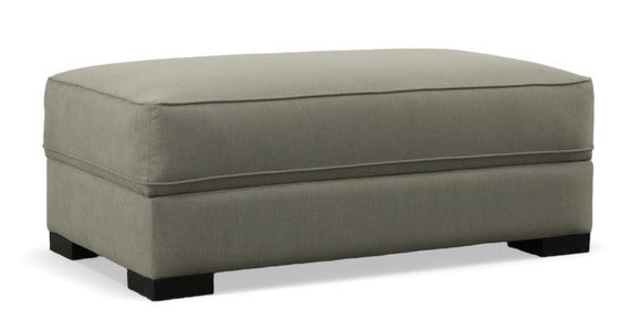 57547 Rectangular Storage Ottoman - Polar Fossil