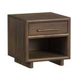 Brisbane 2PC Occasional Table Set in Brown-Coffee Table & End Table