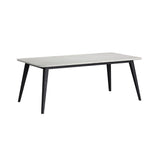 Marlene Standard Height Dining Set in Black-Table and Four Chairs