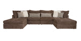 2880 Tess Chocolate Sectional