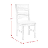 Brock 60"" 7 Pc Dining Set