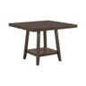 Seneca Square Counter Table with Lazy Susan