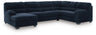 SimpleJoy 3-Piece Sectional w/ Chaise