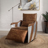Power Motion Recliner w/Swivel