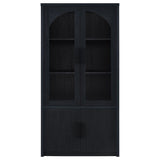 Riva Tall Display Cabinet with LED Lighting