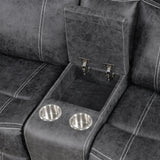 Power Motion Glider Loveseat w/USB Port