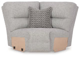 Acklen Place Power Reclining Sectional with Storage Console