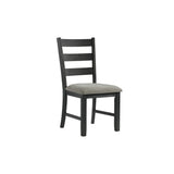 Martin 3 pc Drop Leaf Dining Set (Black Base)