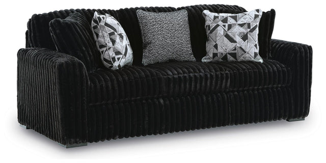 Midnight-Madness Sofa - Onyx
