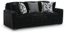 Midnight-Madness Sofa - Onyx