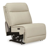 Double Deal Reclining Sectional with 2 Consoles