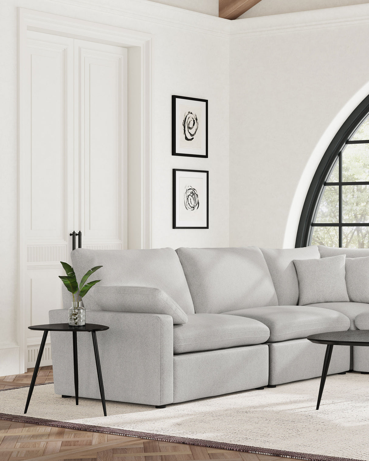 Collins Armless Chair