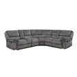 Muirfield-(3)3-Piece Reclining Sectional with Left Console image