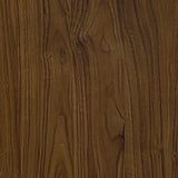 Malia Crib with High Headboard and Guardrail in Walnut