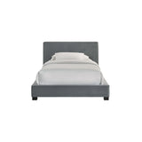 Brookhaven UPH Bed in Grey Velvet