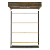 Bailey Bookcase Panel Bedroom Set with Bluetooth