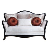 Loveseat w/6 Pillows