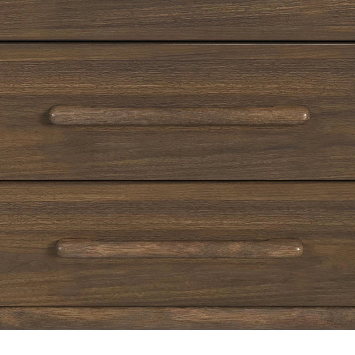 Brisbane UPH Bedroom Set with Boucle Beige and LED in Brown