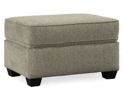 64304 Ottoman - Lux Pewter