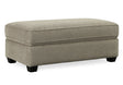 64343 Rectangular Cocktail Ottoman - Lux Pewter