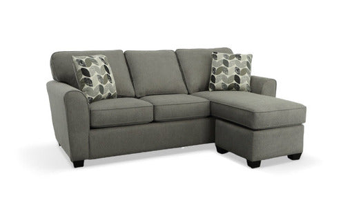 64365G Sofa Chaise Queen Sleeper Gel - Lux Pewter