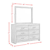 Bailey Drift Dresser & Mirror Set