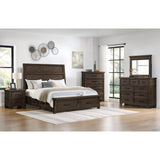 Colorado City Storage Bedroom Set in Charcoal
