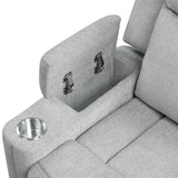 Motion Sofa w/Storage Arm
