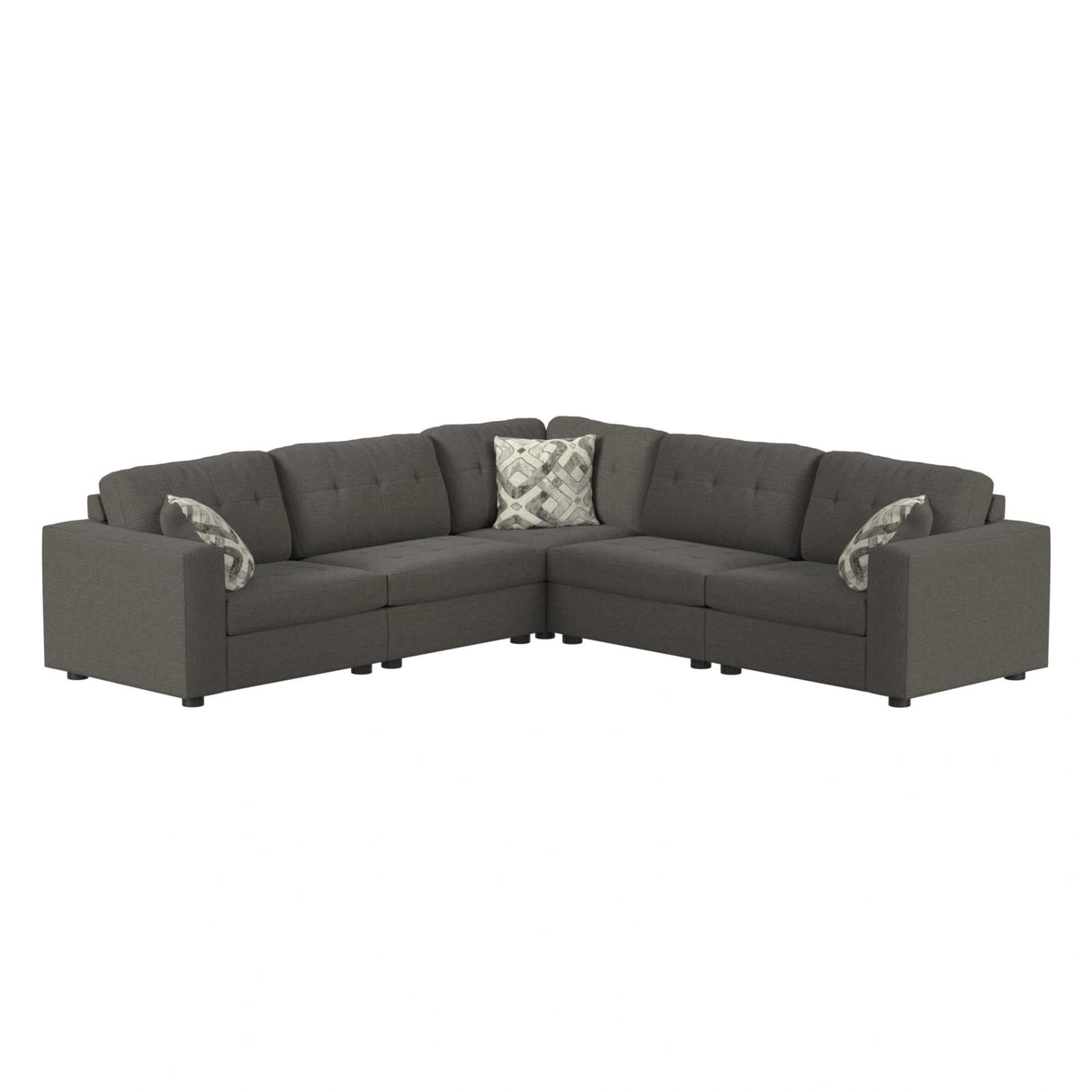 Options One Chair in Palmer Plus Ash with 1 Pillow 20"