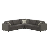 Options One Chair in Palmer Plus Ash with 1 Pillow 20"