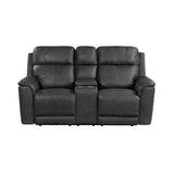 Mustang P3 Loveseat with Console in Aline