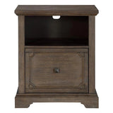 Toulon File Cabinet in Wire-Brushed 5438-18