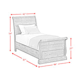 Park Ridge Sleigh Storage Bedroom Set